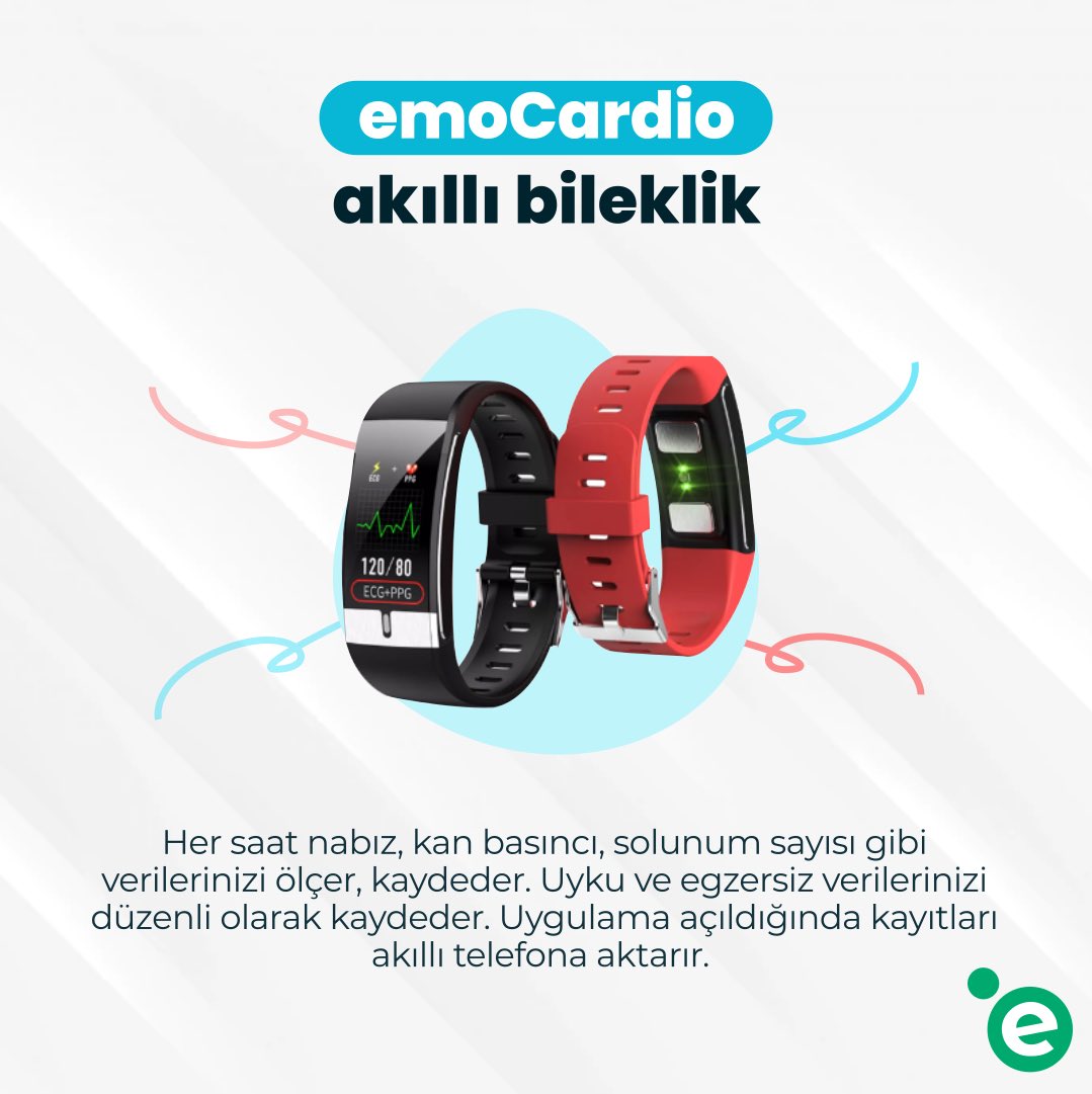 EmoCardio Akıllı Bileklik her saat nabız, kan basıncı, solunum sayısı gibi verilerinizi ölçer ve kaydeder. Uygulama açıldığı anda kayıtları telefona aktarır.

#emoda #emocardio #doktorhasta #app #akıllıbileklik