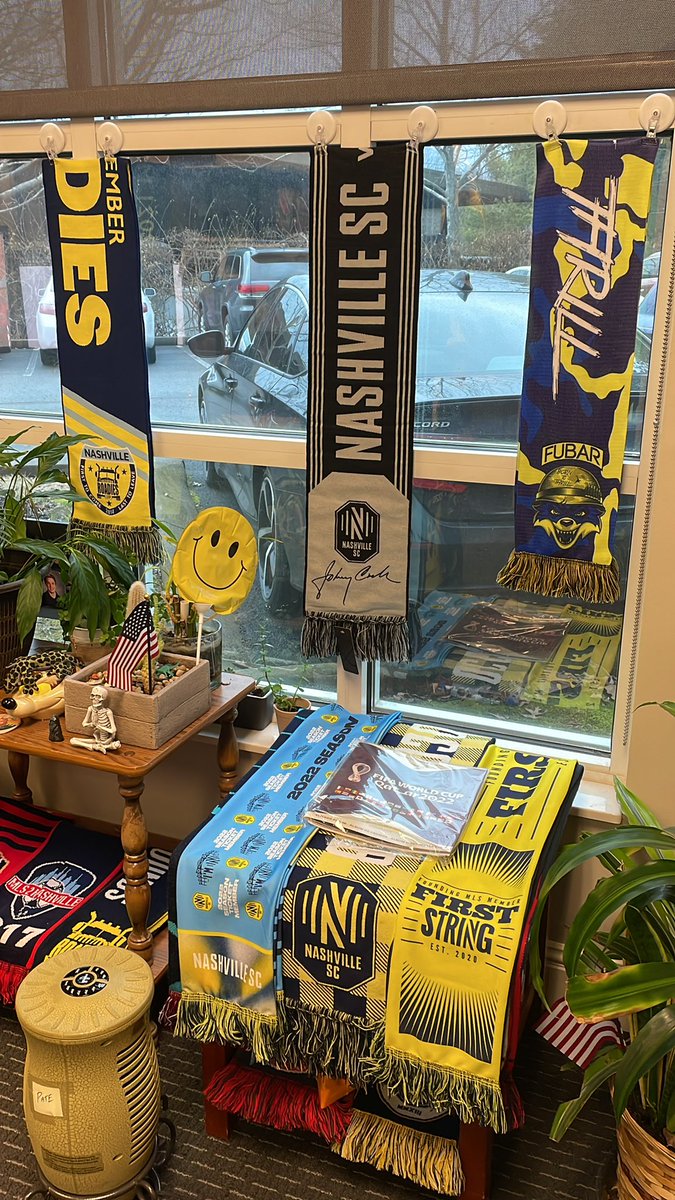 BittburgerSr's tweet photo. Monday morning…smells like….Victory!! 🫡🪖🖤🔥🎶🏰 @NashvilleSC @FUBAR_SG @TheBacklineSC #EveryoneN #CastleDefended @NSCRoadies https://t.co/7oJyW4CewB