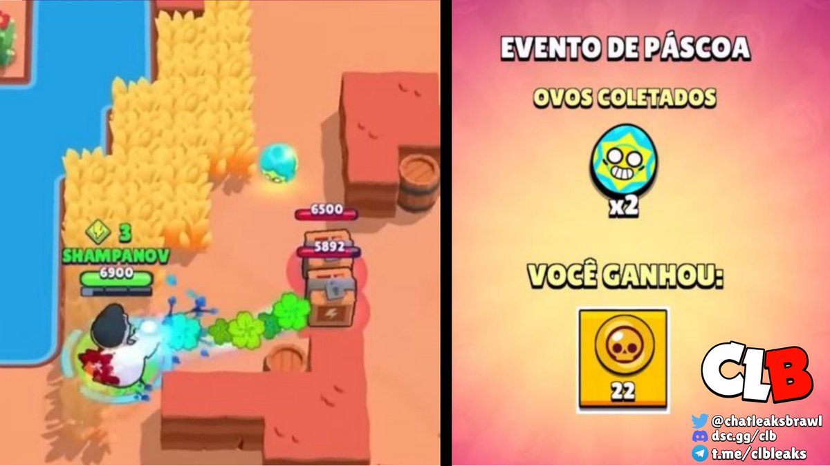 clb_stars's tweet photo. New modifier in Showdown - Easter Eggs! 🐰

During the match, Easter Eggs will appear on the map, which can be collected, and after the end of the match, each egg collected will give you resources.

#BrawlStars #MysteryAtTheHub https://t.co/vByr4KKWbI