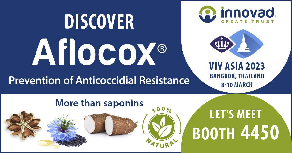 Natural prevention of #anticoccidial resistance – coming to your country soon! Be the first to discover THE novel tool for lowering cocci-resistance and potentiating your coccidiosis control programs at #VIVAsia next week.
#VIVAsia2023 #Poultry #Coccidiosis #AnimalPerformance