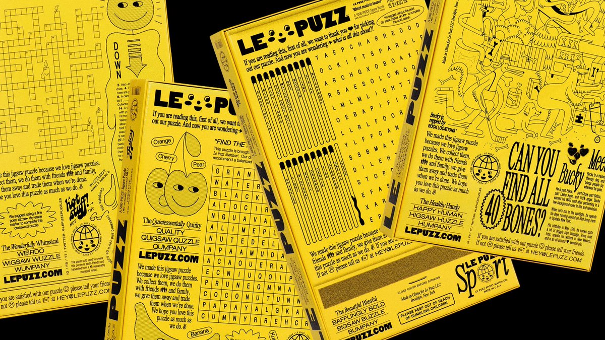Jessica Strelioff (@jstrelioff) on Twitter photo LePuzz puzzles by <a href="/noemie_lecoz/">noemie le coz</a> / Little Troop.
I love puzzles. And I really love these puzzles. LePuzz puzzles by <a href="/noemie_lecoz/">noemie le coz</a> / Little Troop.
I love puzzles. And I really love these puzzles.