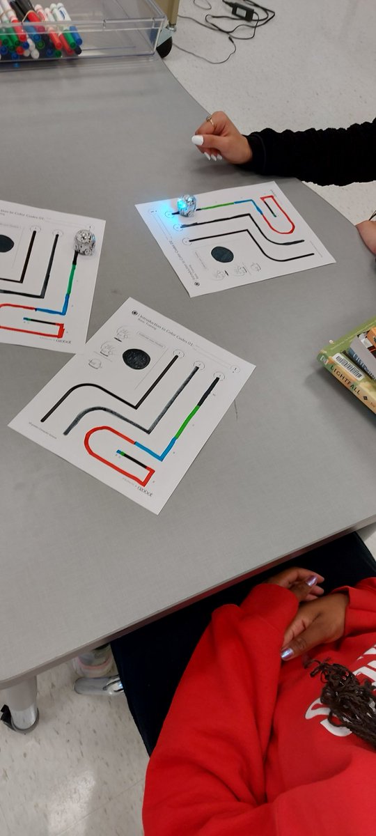 Grade 6s are learning the basics of coding with Ozobots. Lesson one was a success! <a href="/tdsb/">Toronto District School Board</a> <a href="/Ozobot/">Ozobot</a> <a href="/TDSB_STEM/">TDSB STEM K-12</a>