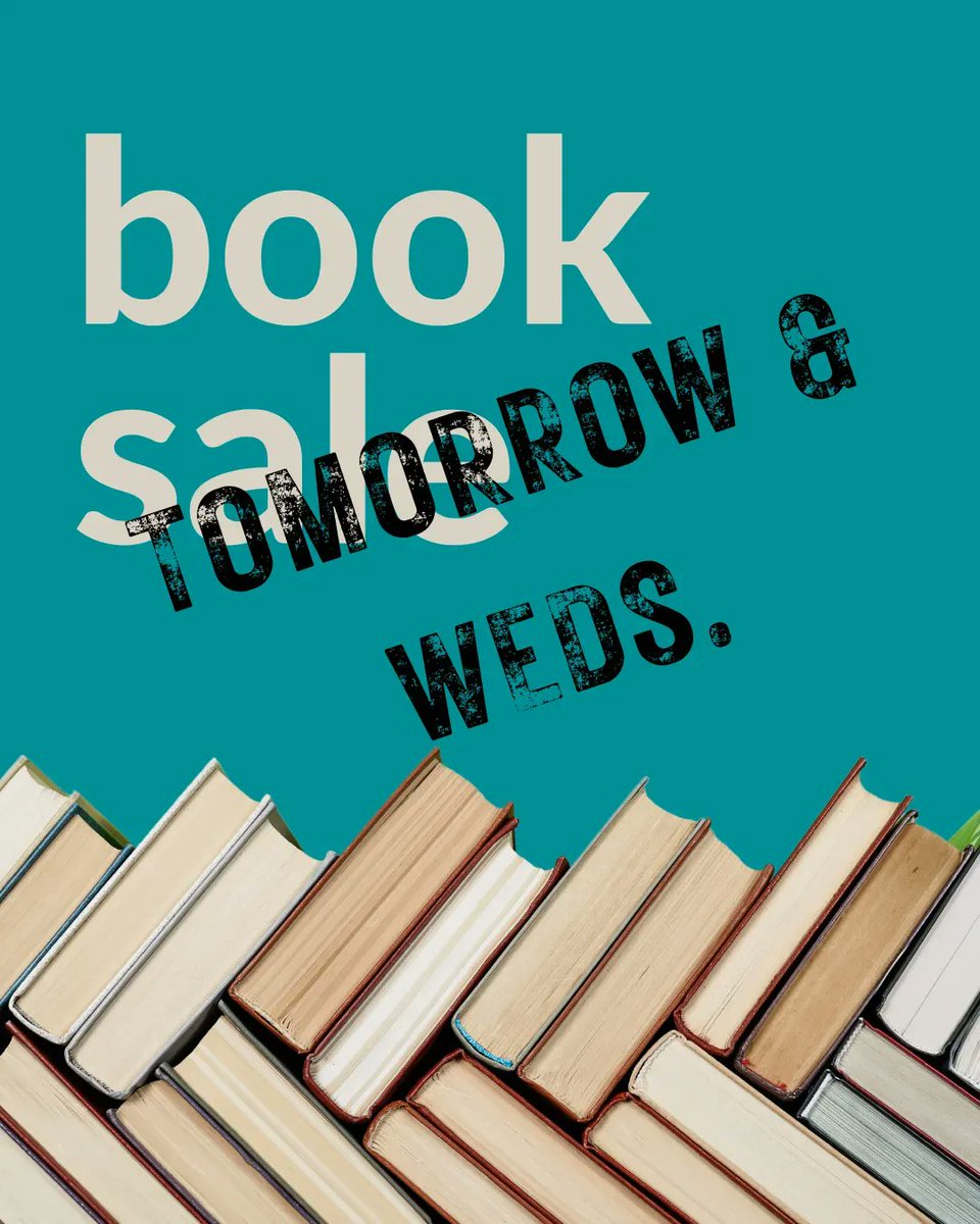 PittsLibrary's tweet photo. Our Annual Friends of the Library Book Sale is tomorrow (2/28) &amp; Wednesday (3/1)! We open tomorrow at 8am for EmoryCard holders only. Visit https://t.co/CccuEmapQw for complete hours &amp; more info. See you there! https://t.co/0az81PhINv