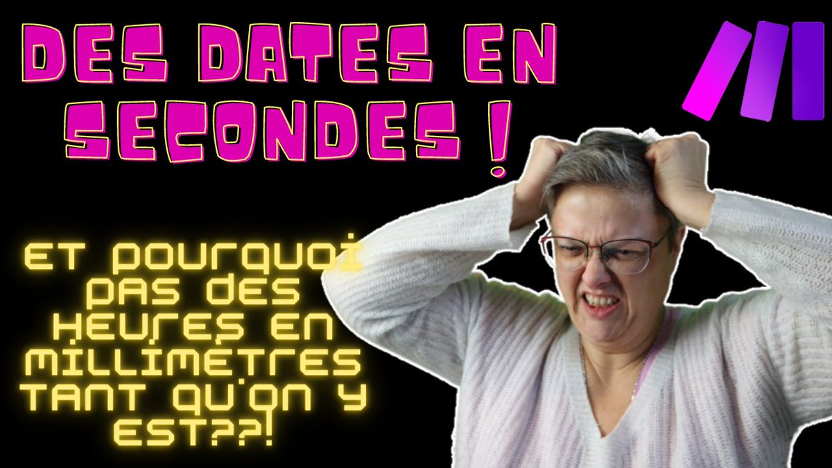 RebuildSolution's tweet image. #nocode #nocoders #freelance #make 

Si comme moi vous devez manipuler des dates dans des outils informatiques, cette vidéo pourra peut-être vous servir :)

youtu.be/yWIYbZiczAo

👩🏻‍💻