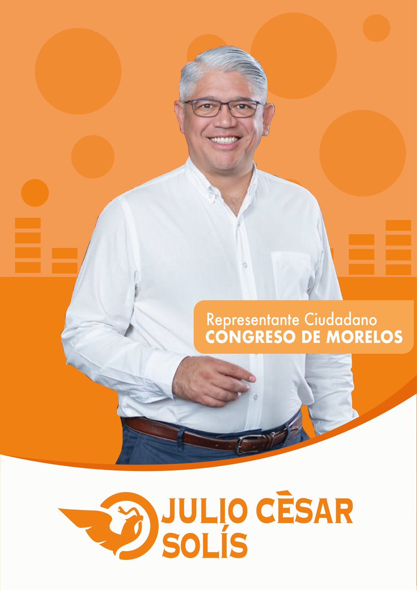 MovCiudadanoMor's tweet photo. Te invitamos a seguir a @JulioSolisMX , nuestro coordinador estatal y diputado local en el @MorelosCongreso . Conoce su trabajo legislativo como coordinador de la #BancadaNaranja . https://t.co/V3aT1szj8Q