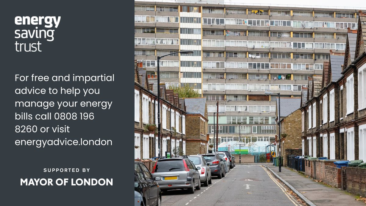 The #EnergyPriceCap has been announced today. Although it will fall, changes to the #EnergyPriceGuarantee mean energy bills will rise 20% from April to £3k a year.

We are supported by @MayorofLondon and delivered by @EnergySvgTrust to give you free, impartial advice.
