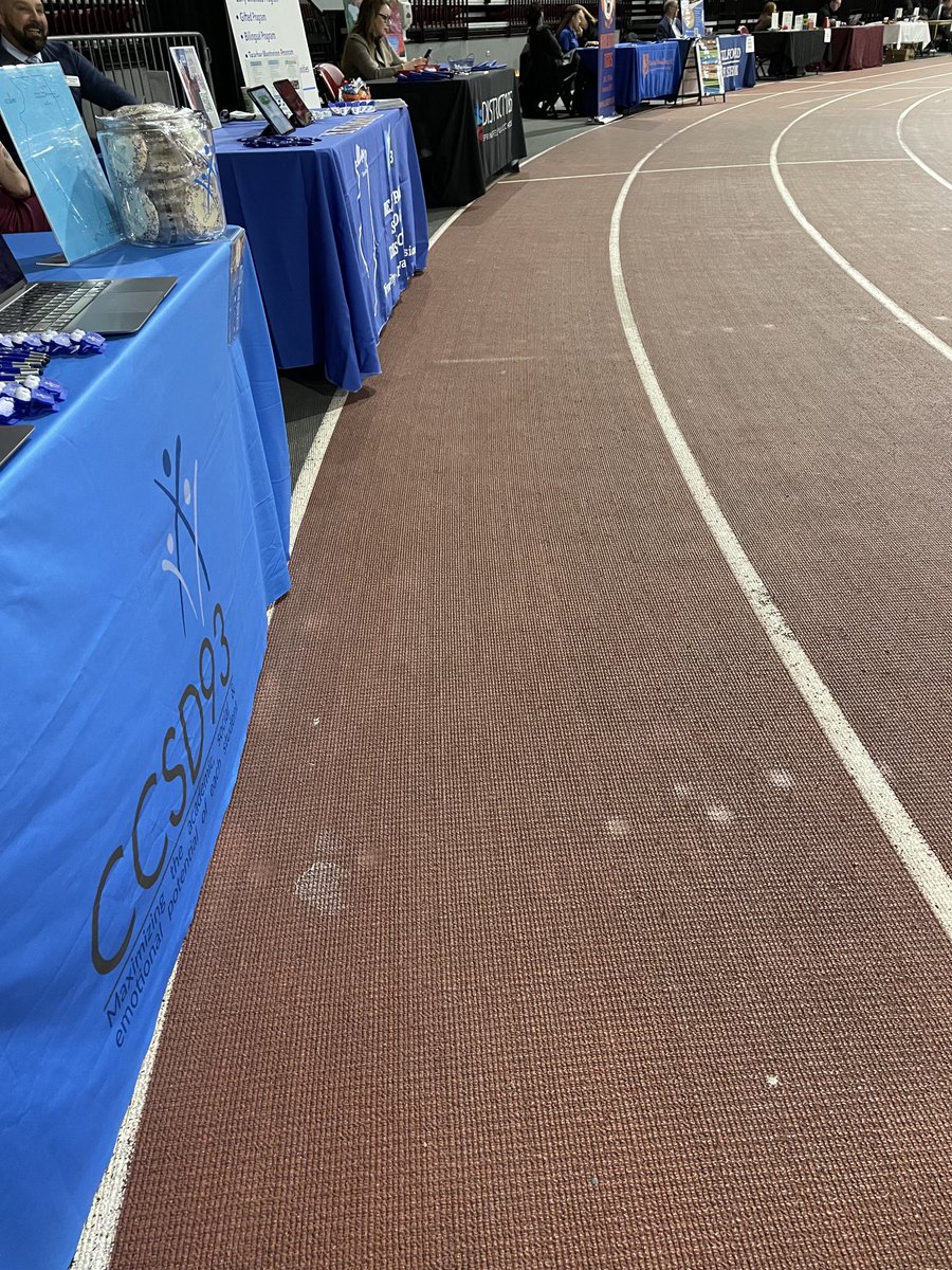 We’re at NIU job fair this morning! Excited to welcome the next generation of educators to CCSD93!