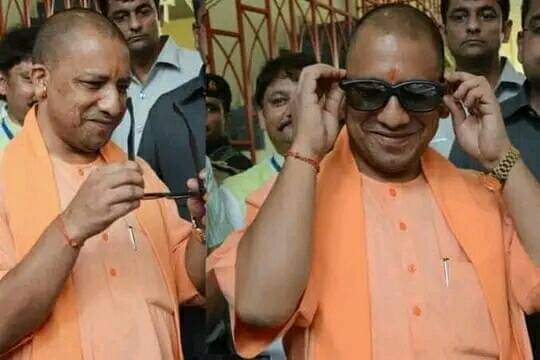 aparichit21's tweet photo. सुनो भक्तो जो लिखा होता है वही होता उसको 72 हूर से मिलना था मिला दिया मिट्टी में मिला दिया ये सब छोड़ो ये बताओ चश्मा कैसा लग रहा :- #buldozerbaba 😎 https://t.co/AM31JZeHXn