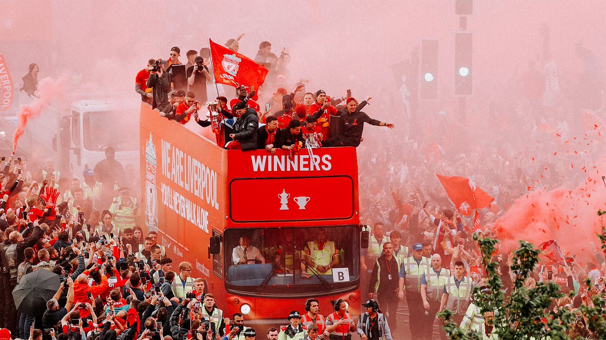 StretfordPaddck's tweet photo. The irony of this tweet is Liverpool paraded the League Cup the day after losing the champions league final… https://t.co/cQZDQbdW2j