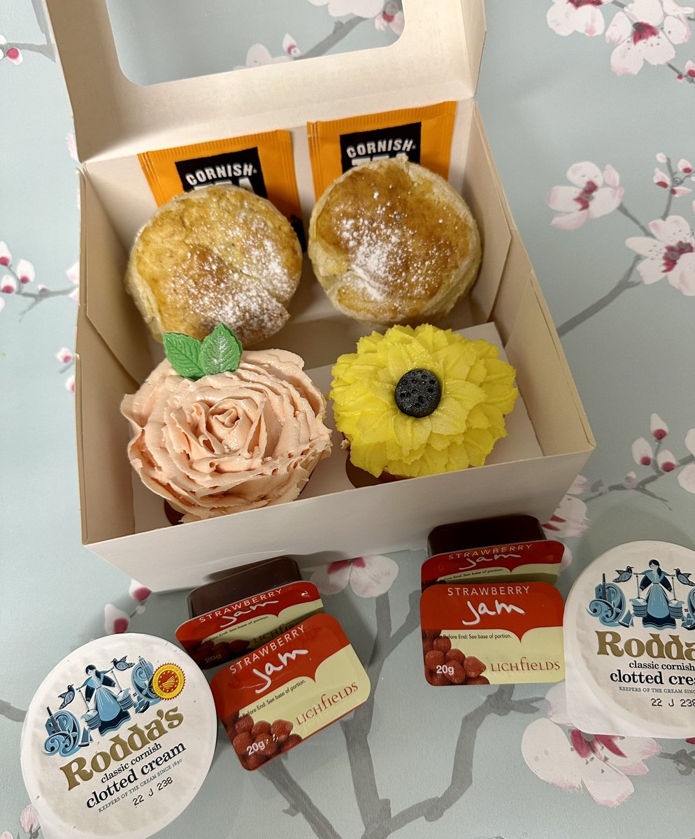 Sweet Tea for 2 only £8.50 #homemadescones #homecakes