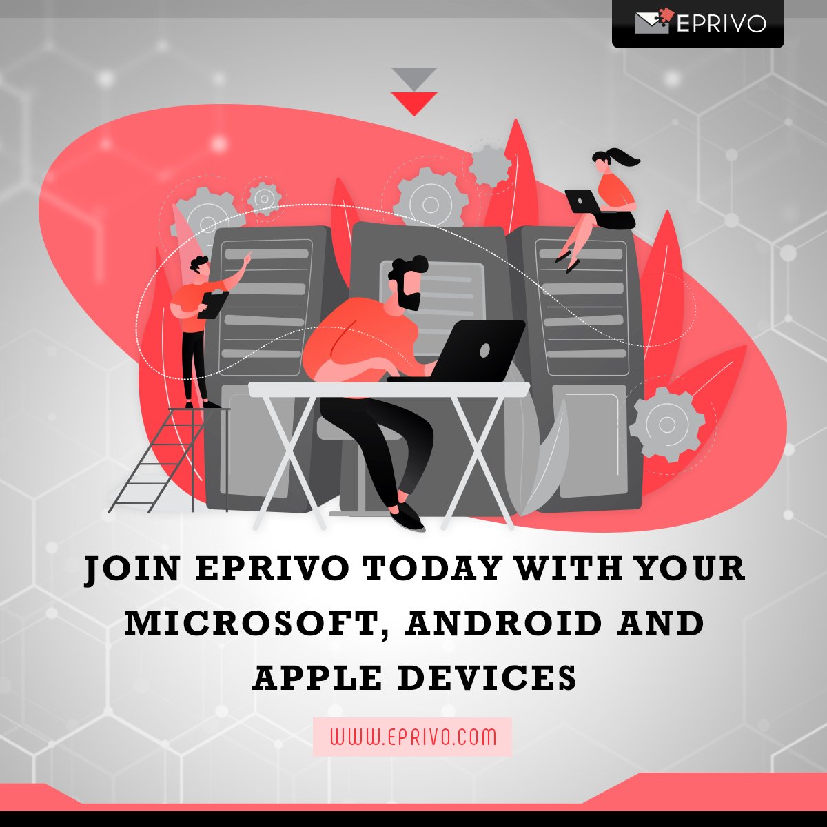 EPRIVO private email service supports Microsoft, Android and Apple mobile and desktop devices catering to the broadest range of customers.
Visit eprivo.com
#Microsoft #Android #Apple #mobile #email #security #digital #technology #software #privacy