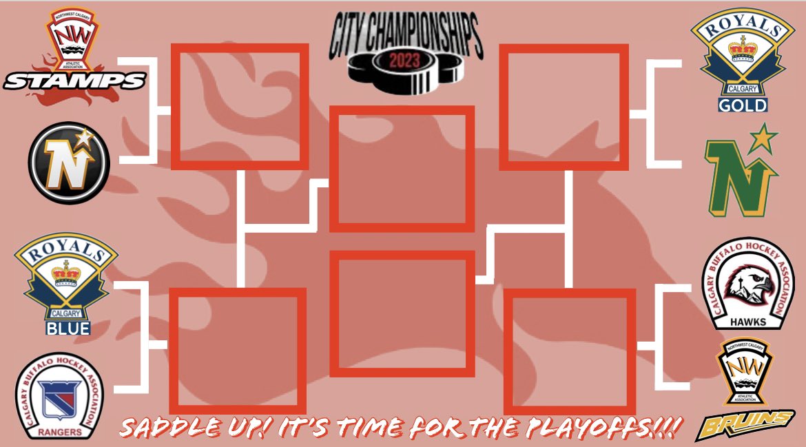 Saddle Up!  It’s time for the playoffs!!!
#hockeycalgary #CityChampionships #yyc