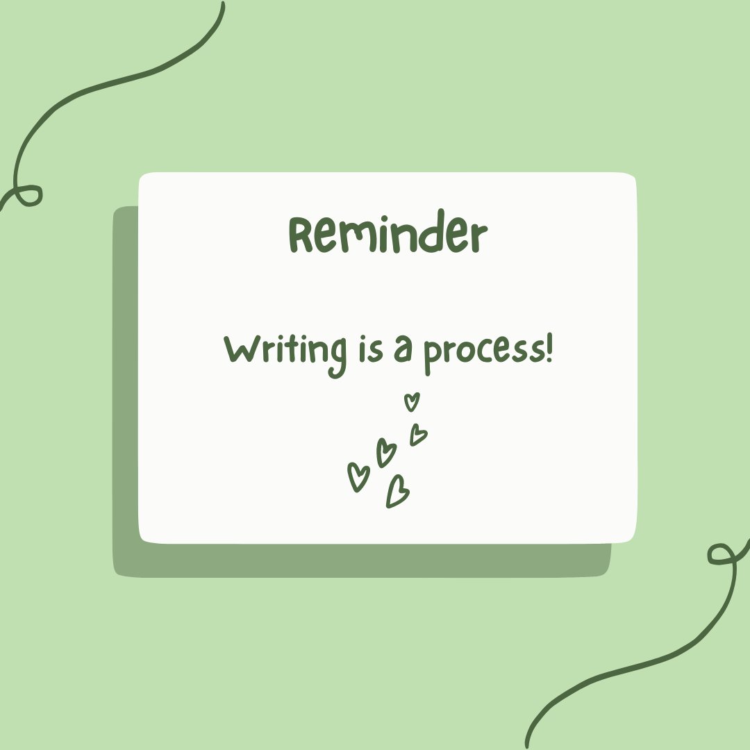 UMassWC's tweet photo. Dear UMass Writers,
Writing is a process! It's totally normal to feel frustration, excitement, apprehension, confidence, or any other emotion you might be experiencing as you write. Writing Center tutors are here to help! Make an appointment today.
- The UMass Writing Center https://t.co/3icy3P7RoD
