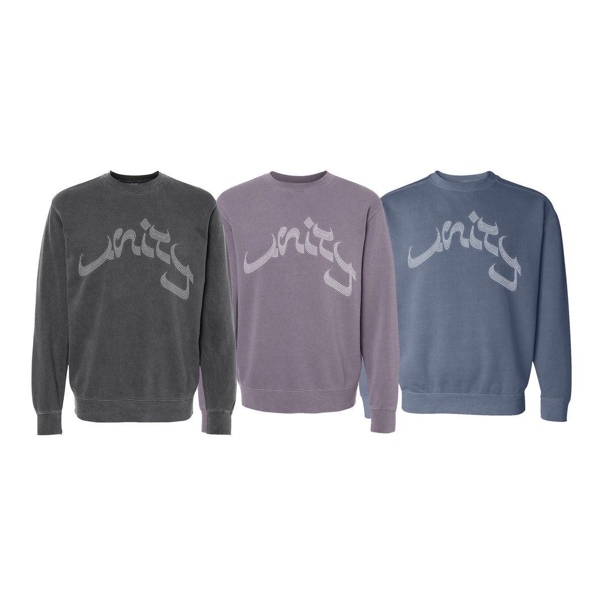 deathandunity's tweet image. “Unity” rhinestone collection next