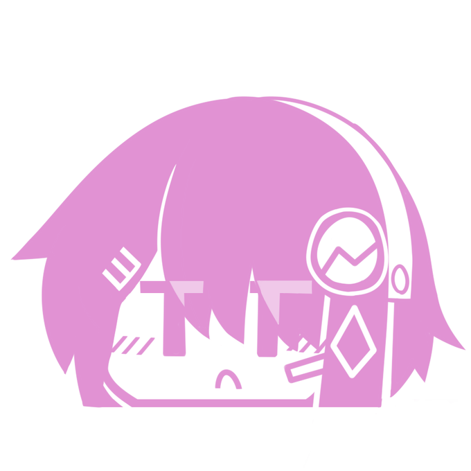 フィーちゃんさんの素材でーきた!おしゃべりロイド素材初の3色使用!豪華だふぃー! 