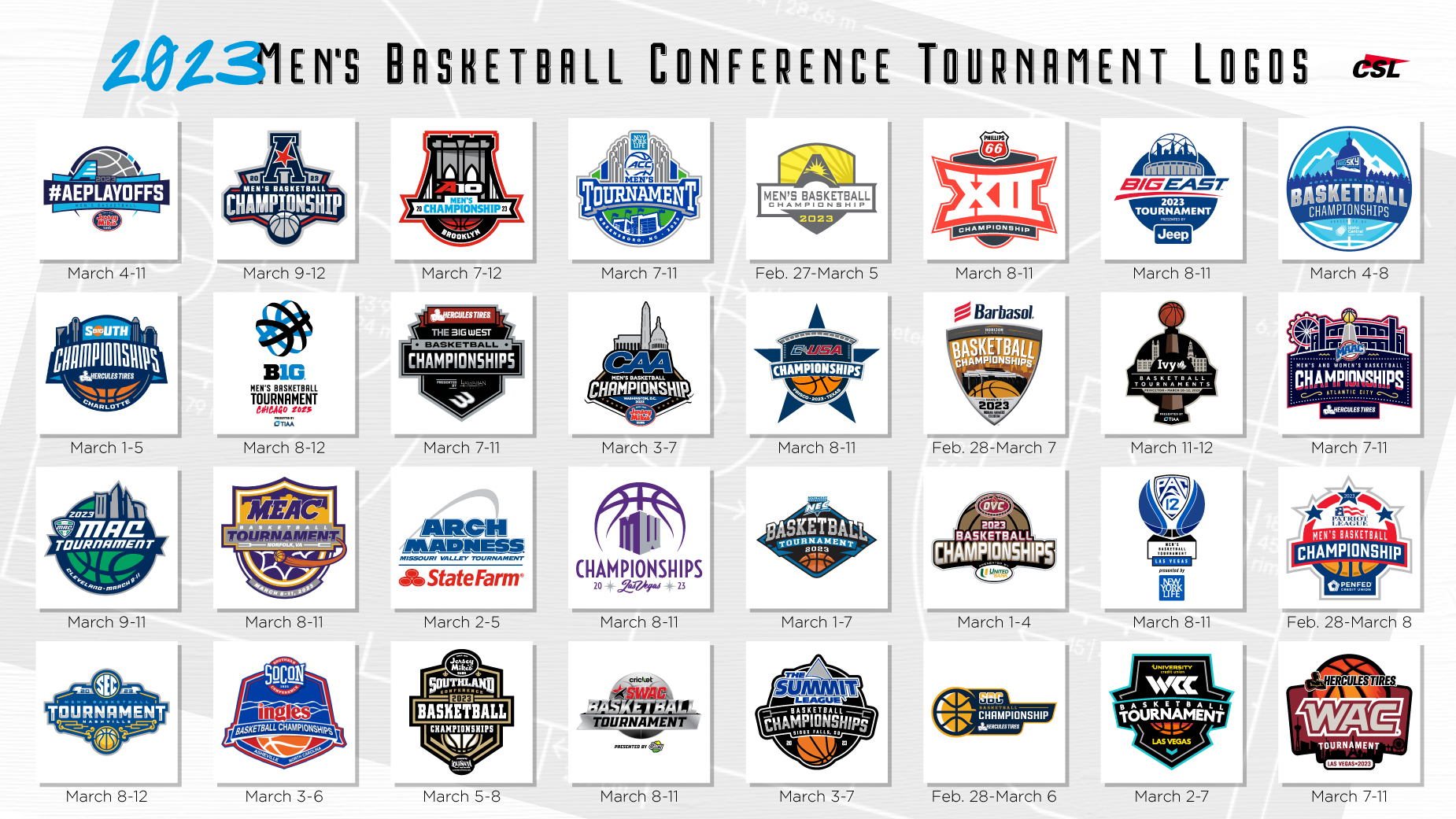 College Sports Logos on X: The first D1 Men's Basketball