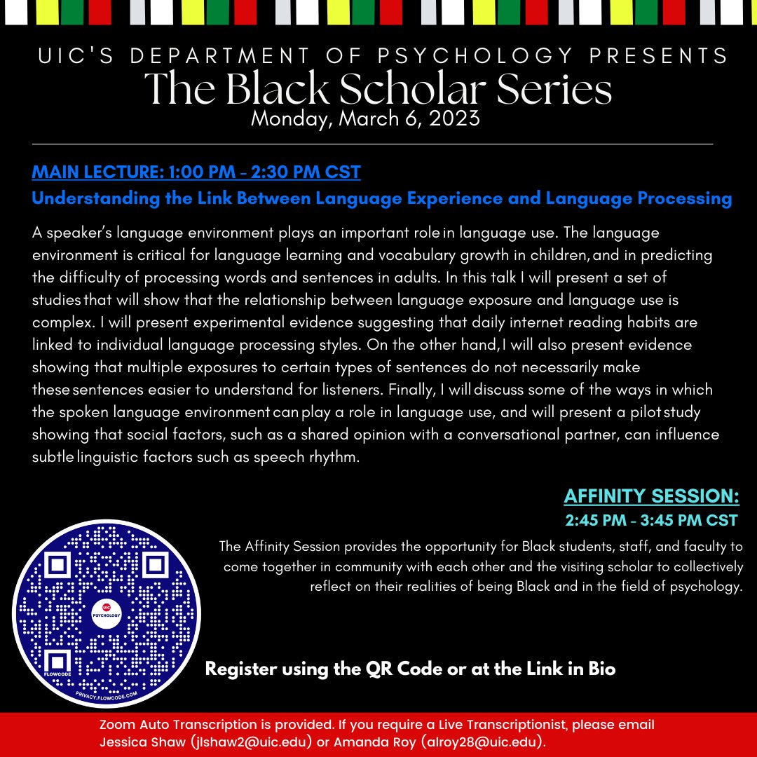 UIC Department of Psychology tweet media