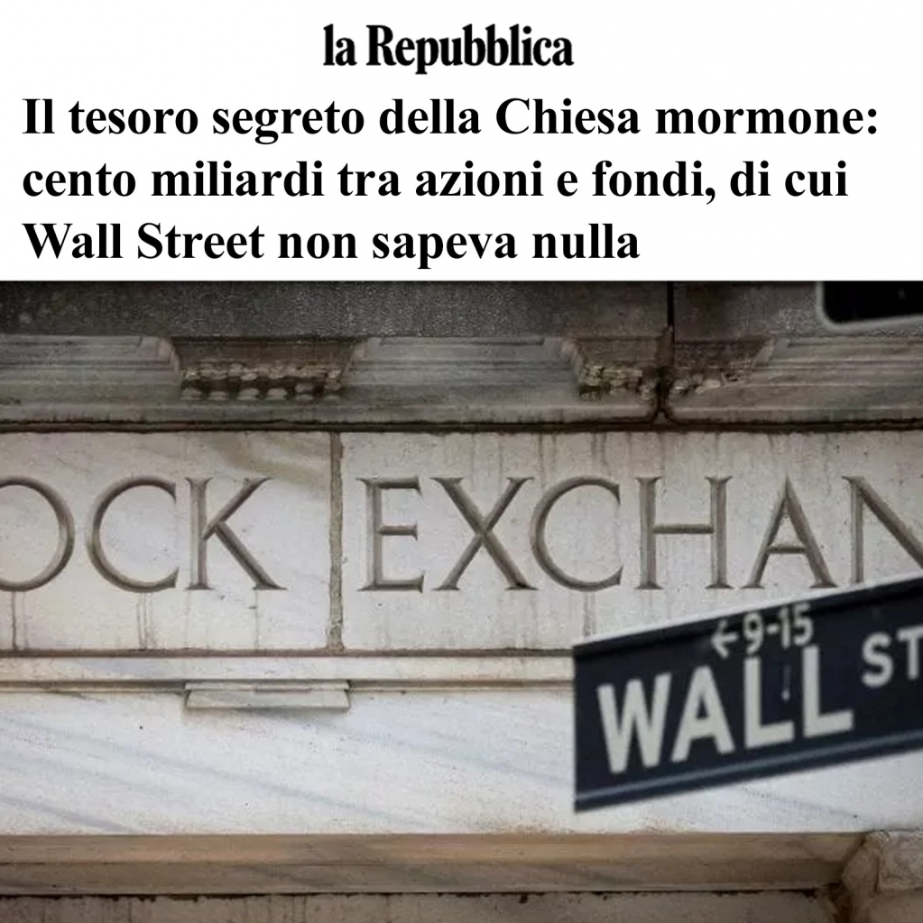 UAAR_it's tweet photo. Il #fisco #Usa scopre che la Chiesa #mormone ha nascosto investimenti per decine di miliardi di dollari: la confessione religiosa, che ha creato un vero e proprio impero economico, dovrà pagare sanzioni per 5 milioni.👇
https://t.co/RIEKiZQgwv https://t.co/tUIn9brkD4