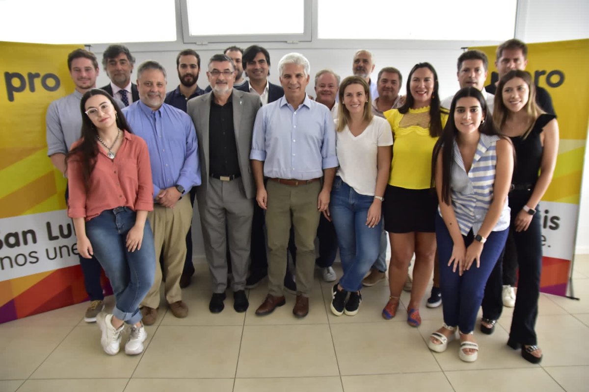El PRO San Luis tendrá su Sublema propio en las elecciones del 11 de Junio. Acepté con gusto el ofrecimiento de su conduccion partidaria de ser Candidato a Gobernador por dicho Sublema. Todo en el marco del gran LEMA opositor “CAMBIA SAN LUIS”. 👏👏<a href="/gabagr/">Gabriela Gonzalez Riollo</a> y a todo el equipo PRO