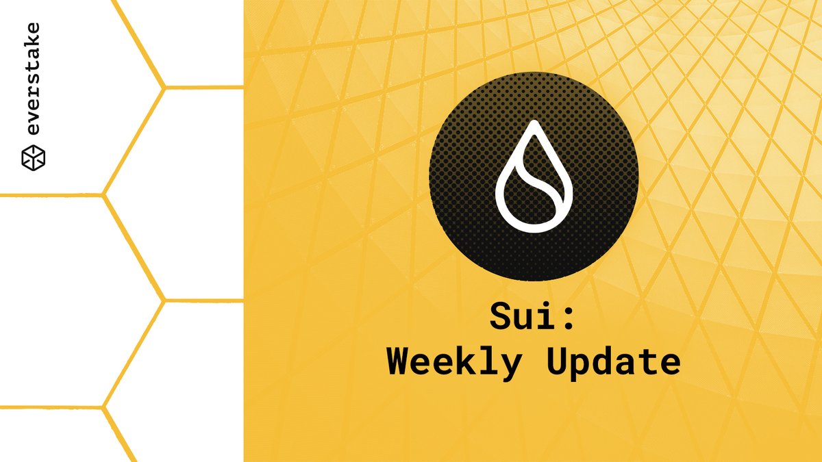 sui_everstake's tweet photo. 1/5 Testnet Wave 3 opened registration. Who won Sui Builder Hero Awards? New #SUINFTs partnerships. Read about this and more in #suiweekly 🍋 https://t.co/ihivCZkCUB