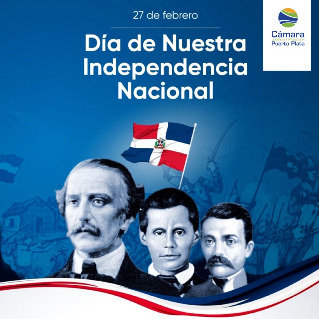 ¡Dios, Patria, Libertad!
Feliz Día de la Independencia, Dominicanos!🇩🇴🇩🇴🇩🇴

#IndependenciaNacional #DiadelaIndependencia