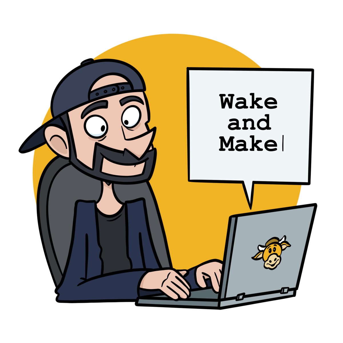 kennyrubenis's tweet photo. A quick @ThatKevinSmith drawing I did while listening to the latest Wake and Ba... Make! Now, let's make something else!  #WakeAndMake #ThatKevinSmithClub https://t.co/PXfXUmzJgr