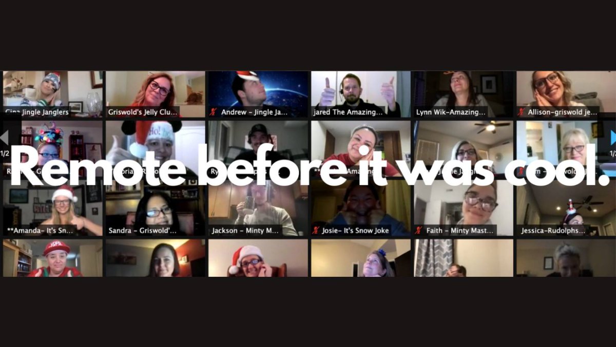 demand_zen's tweet photo. Did you know that today starts  #TelecommuterAppreciationWeek ?  ✨

At DemandZEN, we’ve been remote from the very beginning in 2014 and we are so proud to have a team of talented and hard-working individuals who are able to work from home. 👩‍💻🧑‍💻👏🥂 https://t.co/0RRaGdxupJ