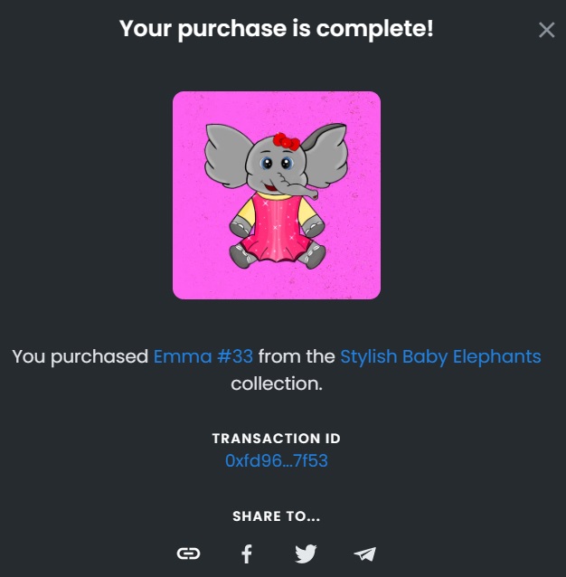 V. Fernandes NFT tweet media