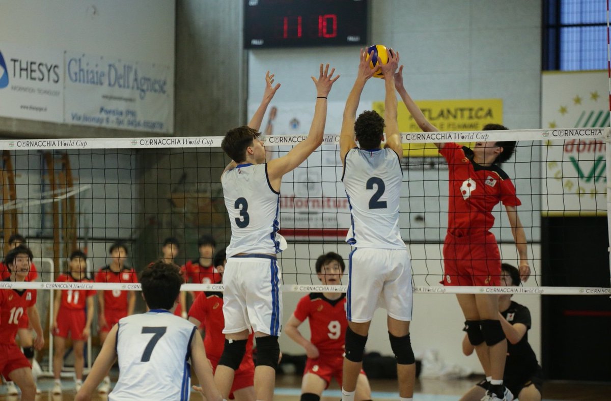 Federvolley's tweet photo. #DomovipWinterCup #Under17M
Gli #azzurrini ๐ chiudono il torneo internazionale al ๐ฅ secondo posto ๐
La news โก๏ธ https://t.co/COUU3tGA3B https://t.co/vOFI8Ek9VF