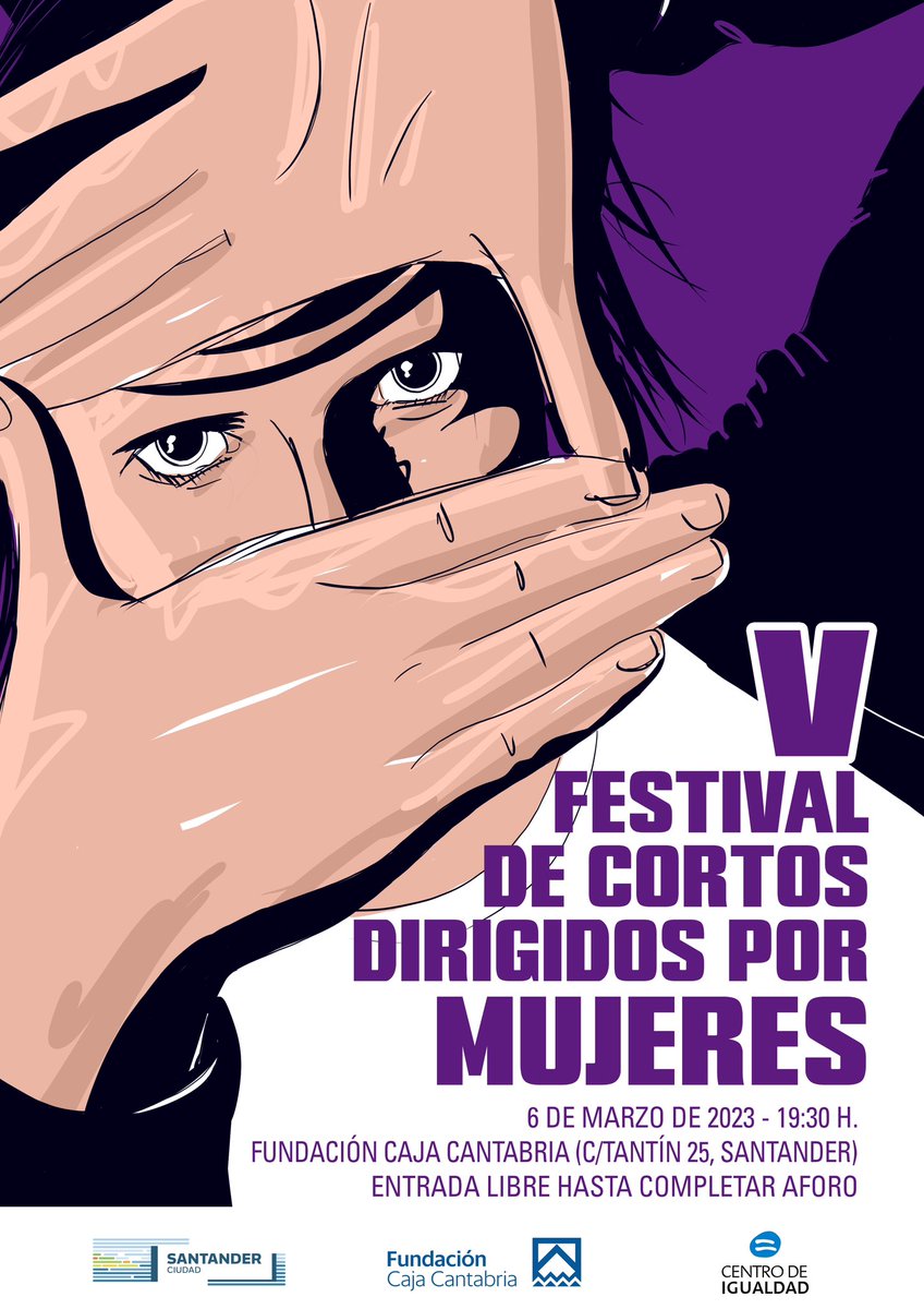 Alvaro__Lavin's tweet photo. #santanderciudad organiza el V Festival de #cortos dirigidos por #mujeres por el #8DeMarzo
 
Será en CASYC el 6 de marzo a las 19.30 horas con entrada libre hasta completar aforo

#ServicioSocialesParaTodos https://t.co/kGokfLWIbu