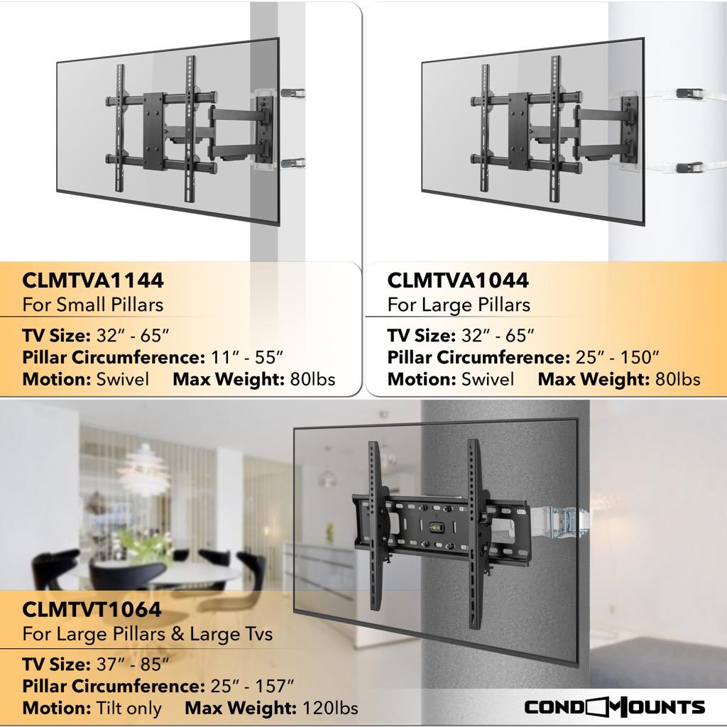 condomounts's tweet photo. Best TV Mounts for apartments
OLED TV anywhere
No wall required
No drilling
No tools
#apartments #condominiums #tvmounts #installation #samsung #lgtv #oled #notools https://t.co/9dfZyZyKJI