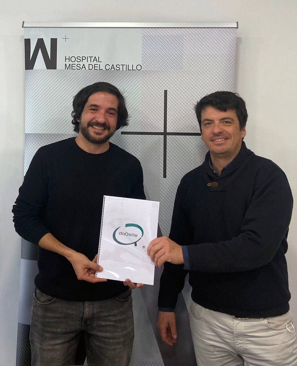 🤝 Participamos con <a href="/doqsite/">doQsite</a> para integrar el trabajo en quirófano entre el hospital, las casas de material de implante y los médicos. 

📄 Trabajamos para mejorar la seguridad documental, eficiencia en facturación, seguridad para el paciente y ahorro de recursos naturales.