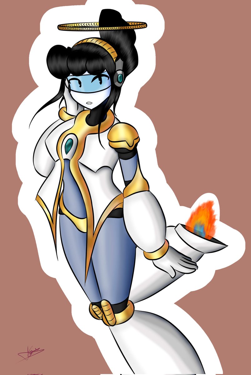 cocholatecream's tweet image. Pos pos aquí un rediseño de mi oc versión reploid, con todo y coloreado(disculpen las flamas de sus botas pero nose aún como dibujarlos bien ahr), weno eso es todo además de un pequeño anuncio que haré talvez en unas horas :^
