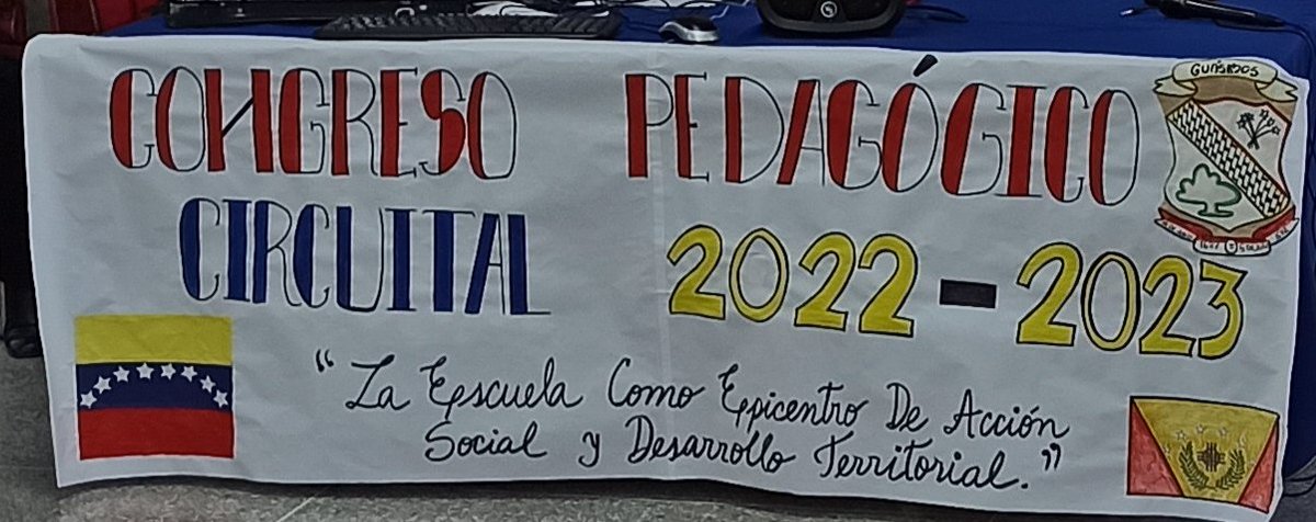 #27FEB Con éxito se Desarrolla la 1era jornada del Congreso Pedagógico Circuital en el municipio #Guásimos en los 3 circuitos educativos.#TrabajandoPorLaCalidadEducativa
#JuntosPorLaEducacion
#CalidadEducativa
<a href="/_laavanzadora/">Yelitze Santaella</a> 
<a href="/mppeducacion/">MPPEDUCACION</a>  
<a href="/berzabethg1/">Berzabethgandicaoficial</a>
@ZonaEducTachira