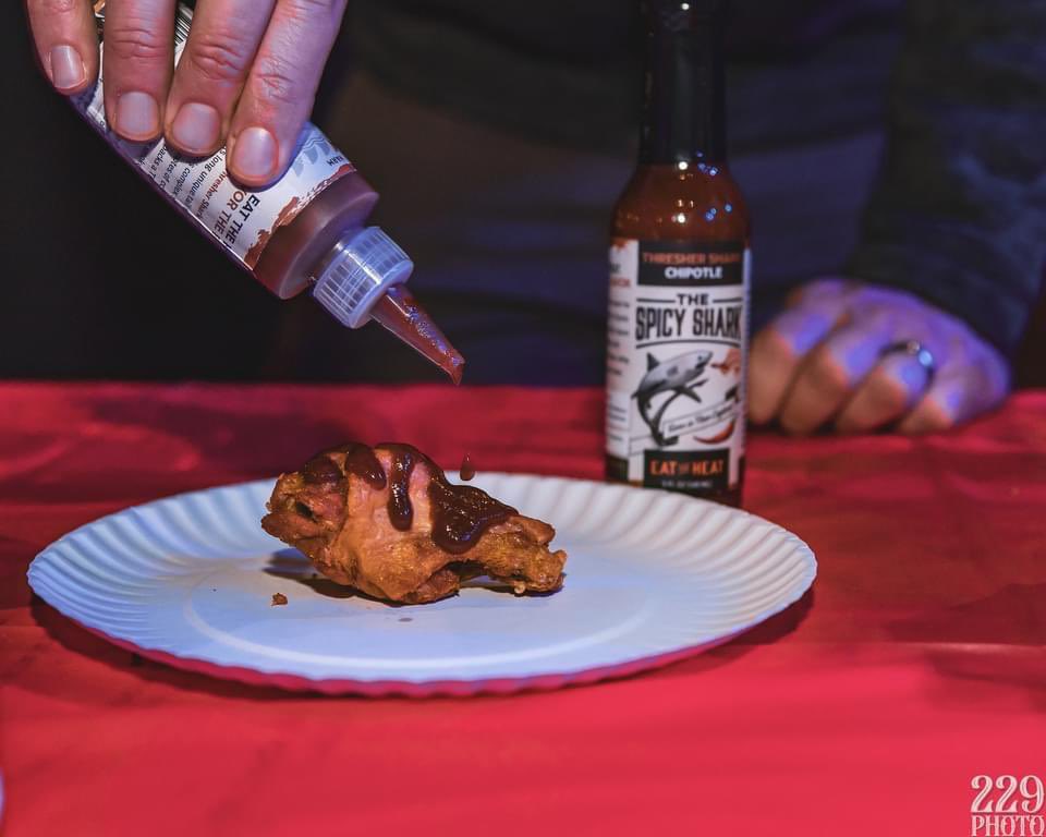 thespicyshark's tweet photo. Our very first restaurant promotion as a company was in February, 2019 at the first Wally's wing off. We’ve been back every year since!
Here are a few shots of this year’s event from 229 Photography ➡️
#hotwings #wingoff #eatingcompetition https://t.co/k0BSCHFcV1