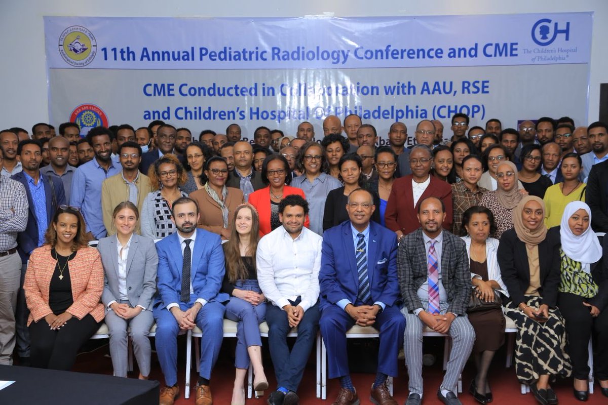 Another CHOP/AAU Annual pediatric radiology CME meeting in the books. 168 Ethiopian 🇪🇹 Radiologists for our 11th time here! ⁦<a href="/CHOPRadiology/">CHOP Radiology</a>⁩ ⁦<a href="/PennGlobal/">Penn Global</a>⁩ ⁦<a href="/PennRadiology/">Penn Radiology</a>⁩ ⁦<a href="/SocPedRad/">The Society for Pediatric Radiology</a>⁩ ⁦<a href="/WorldFederation/">WFPI</a>⁩ ⁦<a href="/RADAIDIntl/">RAD-AID</a>⁩