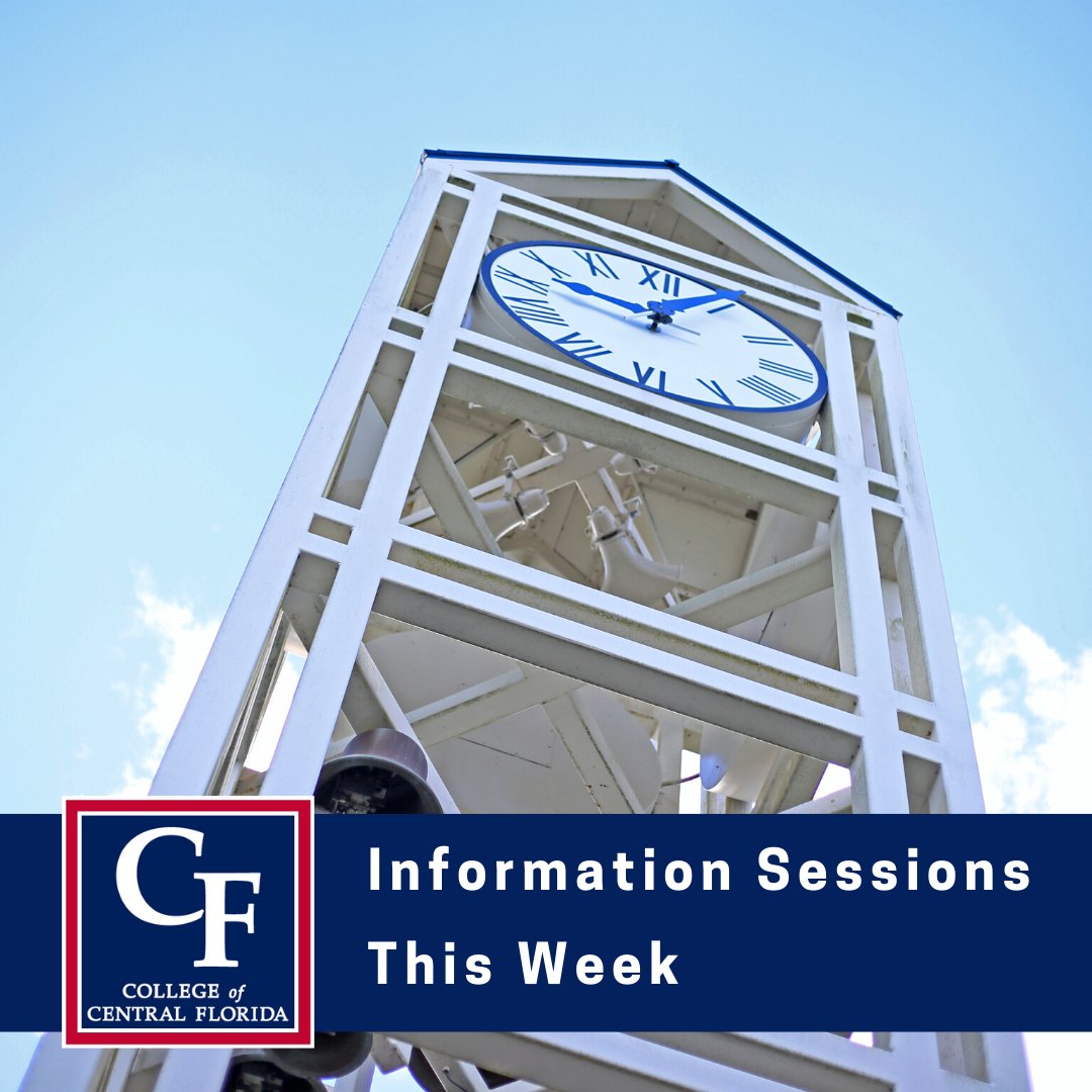 Learn more about CF at an Information Session!

Surgical Services - Wednesday, March 1, at noon.

Dual Enrollment - Wednesday, March 1, at 5:30 p.m.

CF Road Scholars - Wednesday, March 1, at 6 p.m.

Details: bit.ly/3PaOpft.

#SurgicalTech #DualEnrollment #StudyAbroad