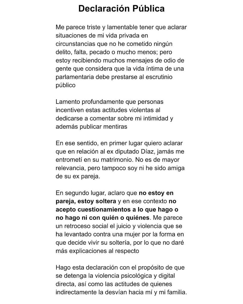 N_PrensaCL's tweet photo. 🔴 AHORA: Declaración pública de la diputada Maite Orsini, tras polémica con Daniela Aranguiz. https://t.co/Ecf9WUkQHH