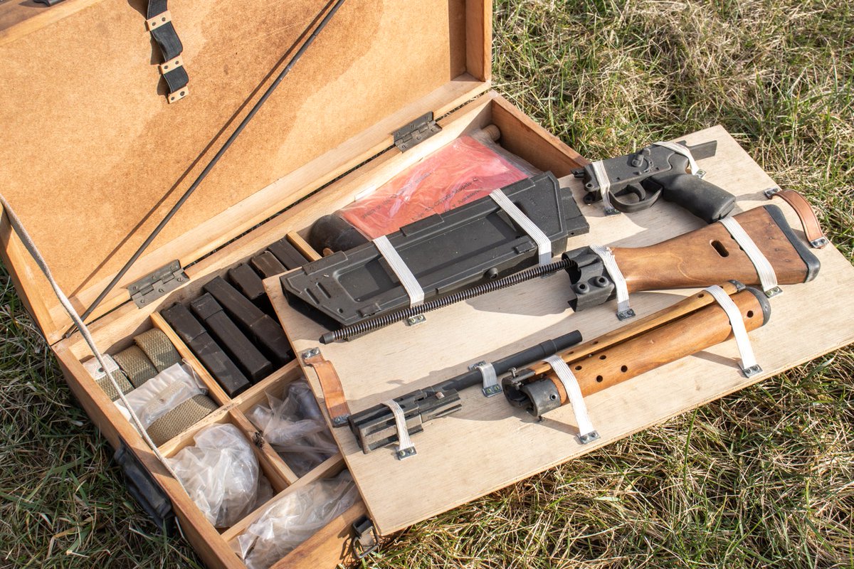 CenterfireSys's tweet photo. A new arrival certain to improve your Monday 🎖️ CETME Model C Rifle Armorer's Kit 7.62X51 🪖 This version contains firearm parts, magazines, cleaning supplies - and more!
#surplus #armorer #kit #cetme #used #parts #partskit #centerfiresysytems #militarysurplus #surplus https://t.co/DSsWfnp6Qh