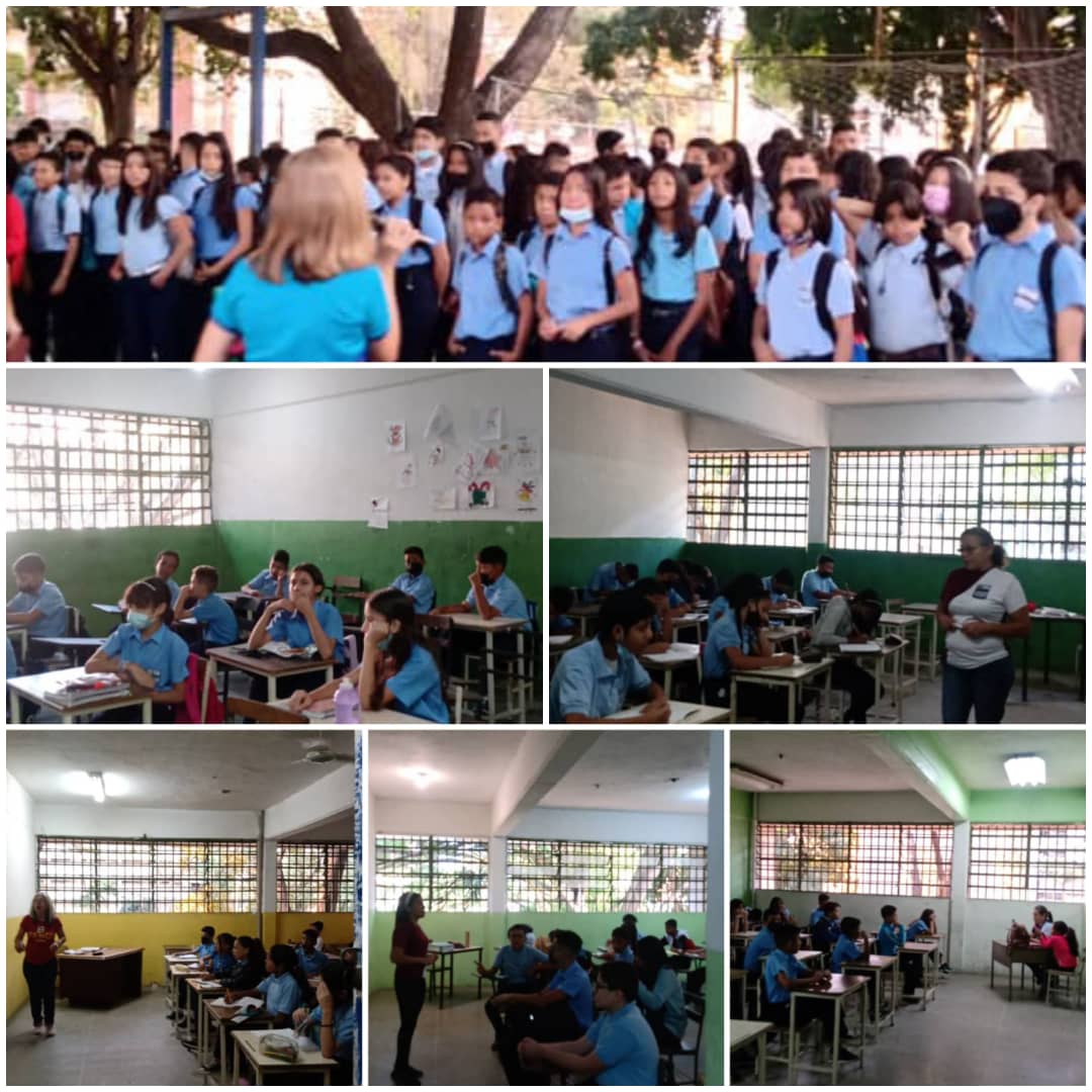 #27Feb 
¡En Aragua La Educación No Se Detiene!
Nuestros niños, niñas y adolescentes junto a sus maestros y maestras se encuentran en las instituciones educativas recibiendo las enseñanzas para la educación del futuro.
#27FRebeliónAntiimperialista 
<a href="/_LaAvanzadora/">Yelitze Santaella</a> <a href="/Soykarinacarpio/">Karina Carpio</a>