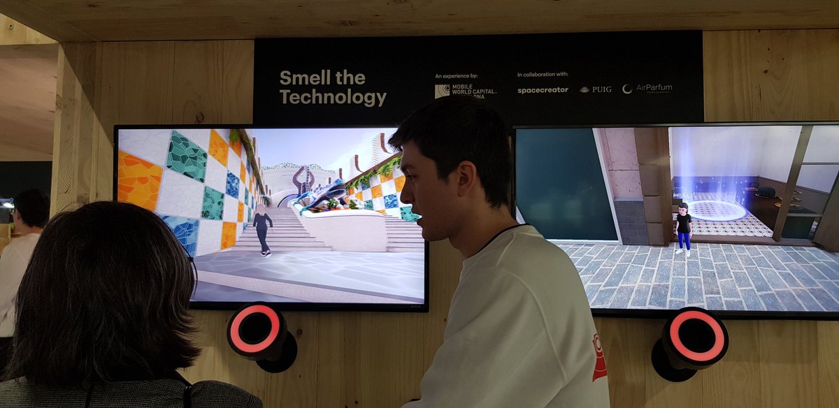 Visiting <a href="/MWCHub/">MWC</a> &amp; <a href="/4YFN_MWC/">4YFN</a> looking for #technology #trends for the #culture sector. A smelling experience in #heritage sites #ParkGuell #SantaMariadelMar created by <a href="/MWCapital/">Mobile World Capital Barcelona</a> <a href="/AirParfum/">AirParfum</a> #Puig &amp; <a href="/spacecreatorxr/">Spacecreator</a>. If you know more cultural experiences in #MWC23 please let me know