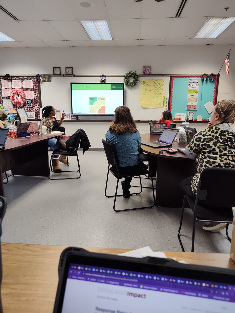 5Essential work with NWEA today in PLCs! <a href="/NWEA/">NWEA</a> #NIS #ROAR #WeareNewport