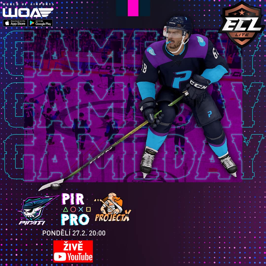 🎮🇪🇺🆚🇫🇮 Naši gameři dnes prvními třemi zápasy vstoupí do ECL Lite Winter 23 <a href="/SportsGamerGG/">SportsGamer</a>, proti sedmému nasazenému celku <a href="/ProjectX_EASHL/">Project X</a>. Hodně štěstí, borci! 🍀 #společně #roadtoeclpro #ECL23Winter #NHL23 #esports
 
📺 Twitch.tv/SportsGamerGG
🎙️ @ItsKingLyme &amp; @EndoMills