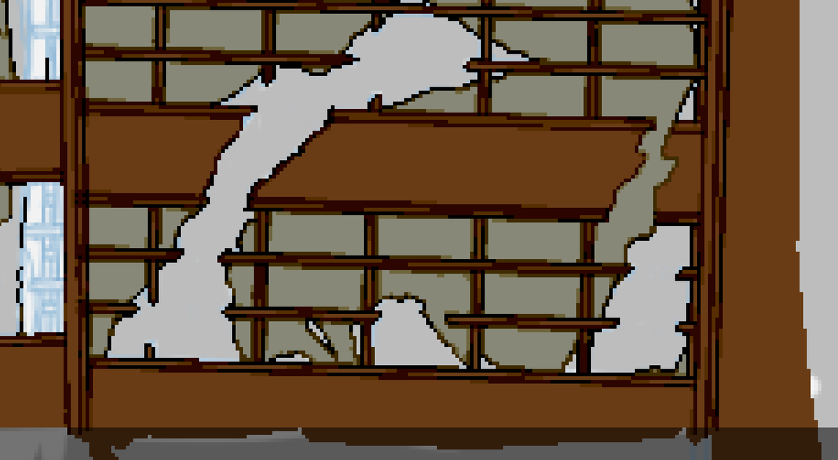 UnfracturedGame's tweet photo. This week, in things Yin already should have known before starting this project, we take a look at A.A. And the many ways it can make pixel art better!
(What will not be as fun tho, will be going over old maps again to update the assets with a little bit of magic🙂) #IndieGameDev https://t.co/k8OU8ANfe0