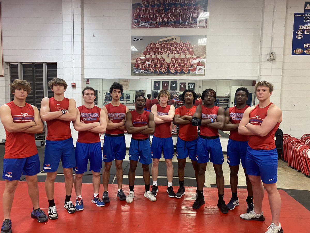 Top 10 Athletes of Phase 1 ! Congrats Guys #WTD <a href="/GHSMustangsFB/">GHSMustangsFootball</a> <a href="/GCISD_Athletics/">GCISD Athletics Dept.</a>