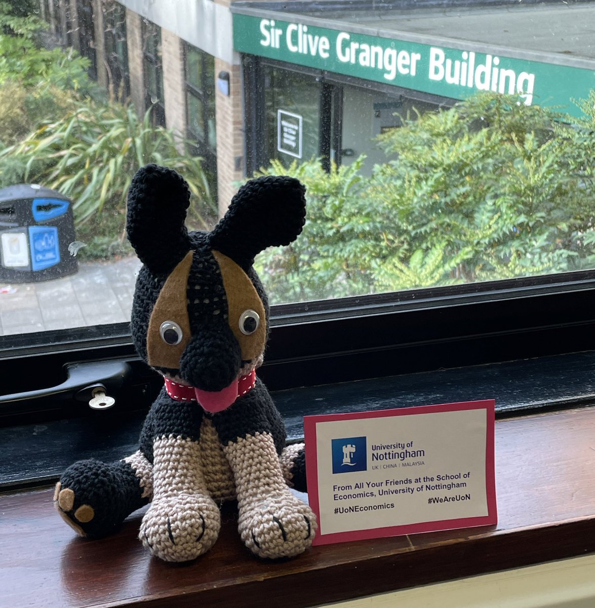 Diane Coyle (@dianecoyle1859) on Twitter photo The lovely folks at <a href="/UoNEconomics/">UoNEconomics</a> hosting me today have presented me with a hand-crocheted #sophiefromromania - made by the talented Hayley The lovely folks at <a href="/UoNEconomics/">UoNEconomics</a> hosting me today have presented me with a hand-crocheted #sophiefromromania - made by the talented Hayley
