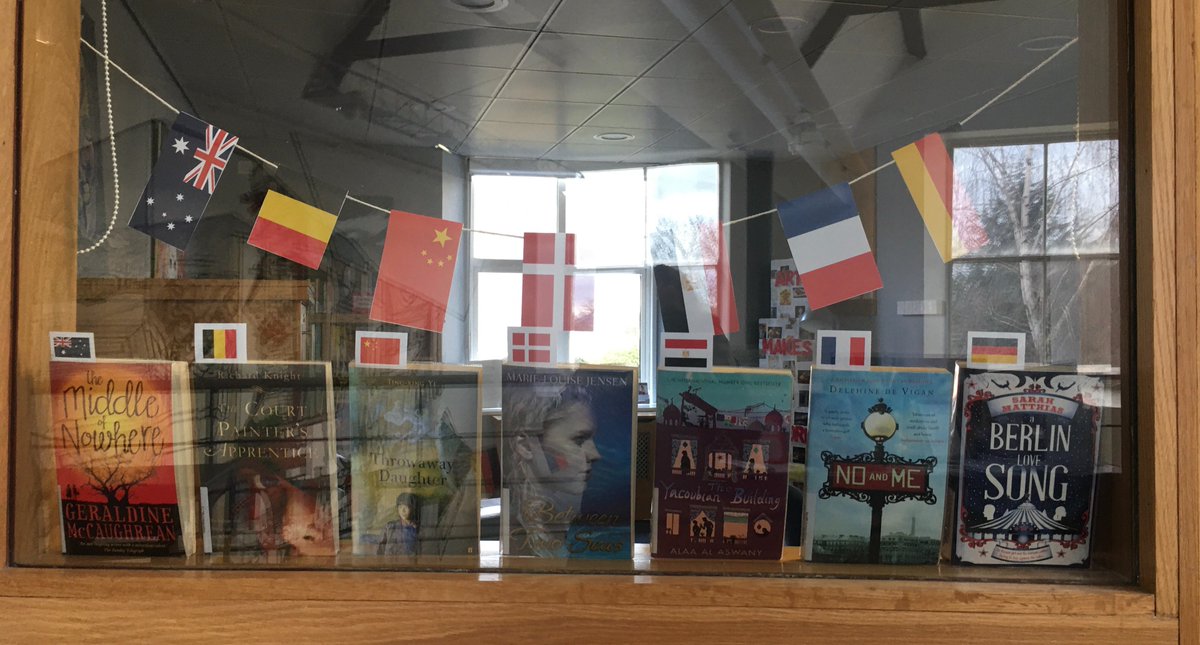 WycliffeLibrary's tweet photo. We have represented the nationalities of all our students in this book display for @wycliffecollege #InternationalWeek #globalcitizens https://t.co/jRkNiGmHeF