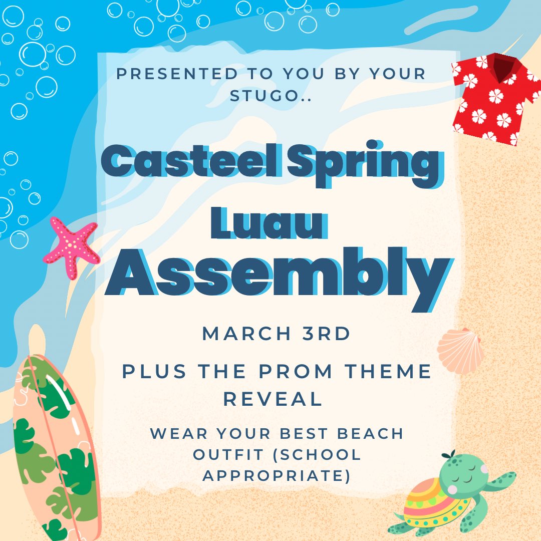 Assembly this friday!!!