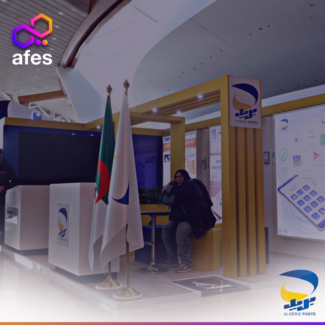 Un grand merci à notre Exposant Algérie Poste pour sa participation remarquable à Algeria fintech &amp; E-commerce summit.