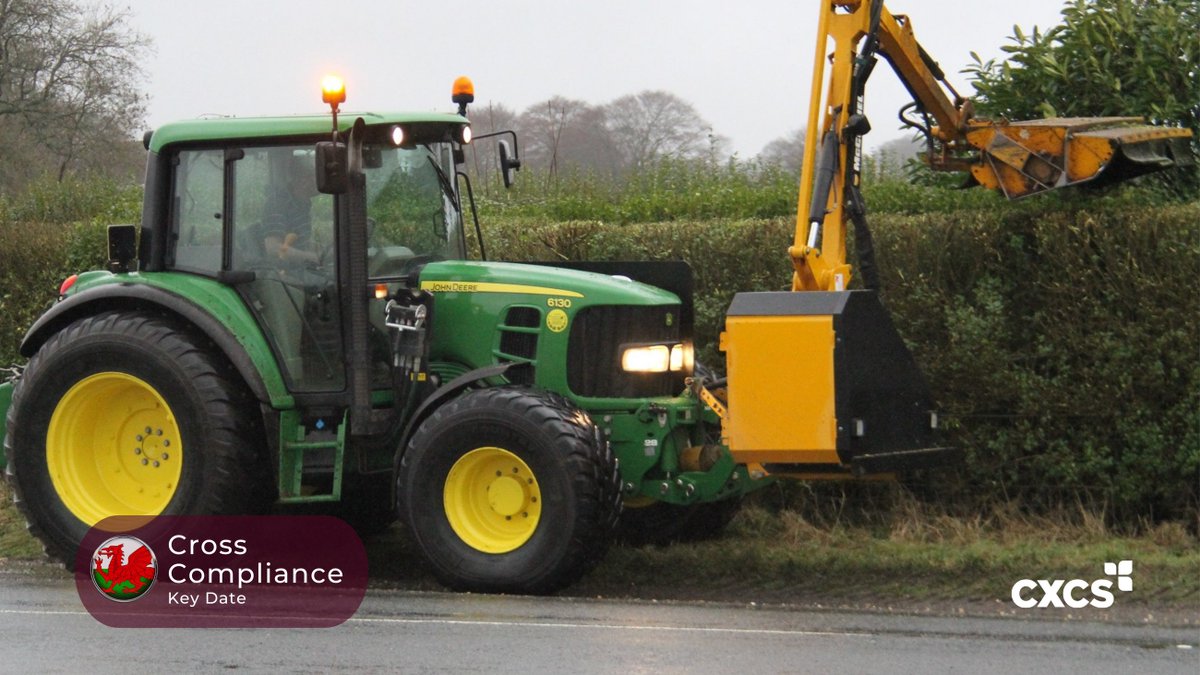 CXCSltd's tweet photo. 1ST MARCH: GAEC 7: You must not cut hedgerows or trees from this date, but you can carry out hedge laying and coppicing during March providing nesting birds are not disturbed #CrossCompliance #KeyDate 🏴󠁧󠁢󠁷󠁬󠁳󠁿 https://t.co/YpnPCSTcIK